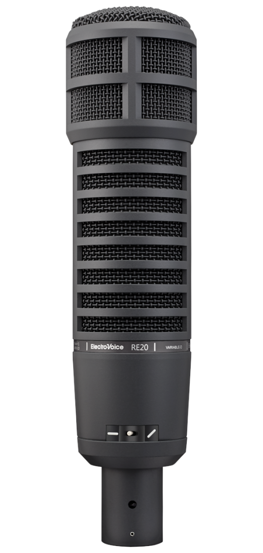 RE20 Variable Dynamic Cardioid Microphone - Black