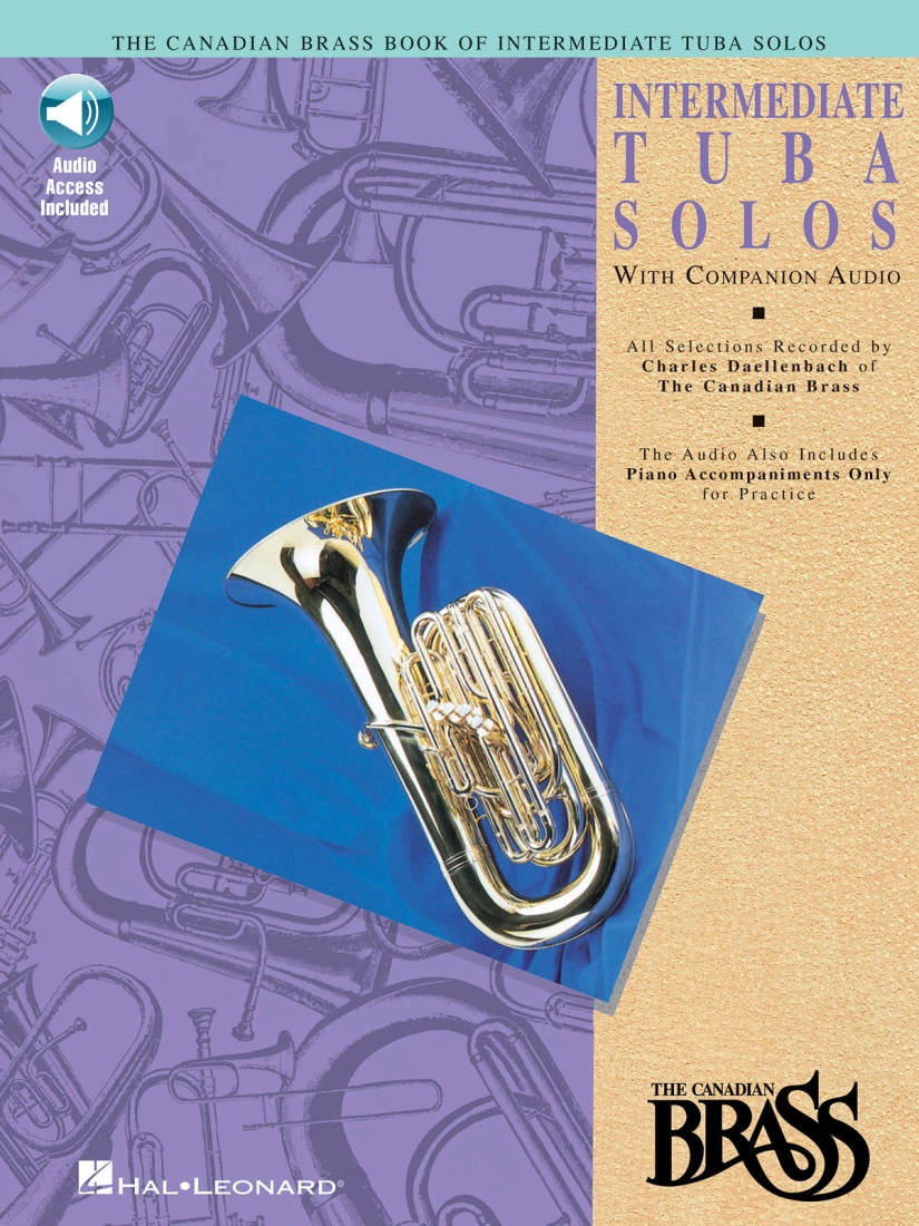 Canadian Brass Book of Intermediate Tuba Solos - Daellenbach - Tuba - Book/Audio Online