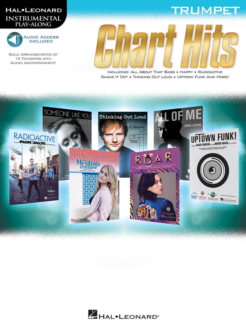 Chart Hits: Instrumental Play-Along - Trumpet - Book/Audio Online