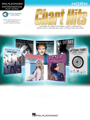 Chart Hits: Instrumental Play-Along - Horn - Book/Audio Online