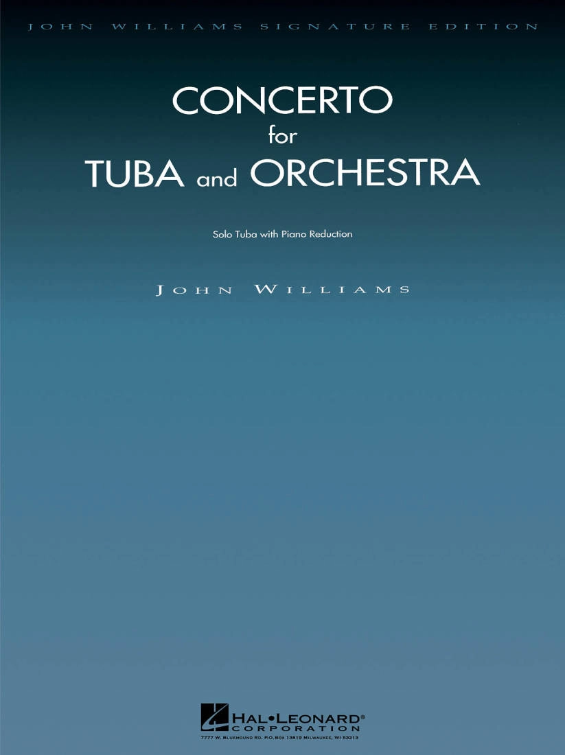 Concerto for Tuba and Orchestra - Williams - Tuba/Piano Reduction - Sheet Music