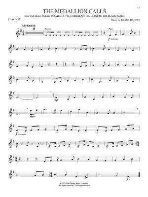 Disney Greats for Clarinet: Instrumental Play-Along - Book/Audio Online