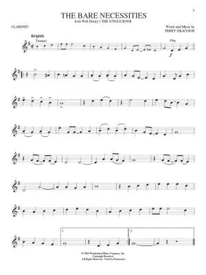 Disney Greats for Clarinet: Instrumental Play-Along - Book/Audio Online