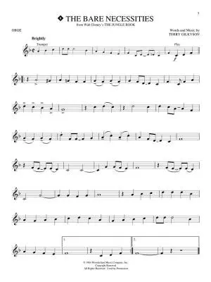 Disney Greats for Oboe: Instrumental Play-Along - Book/Audio Online