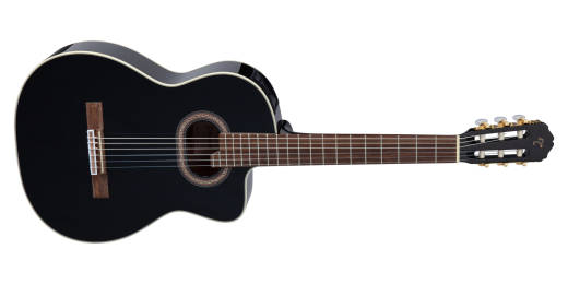 Takamine - GC6CE Classical Nylon Acoustic/Electric Guitar - Black
