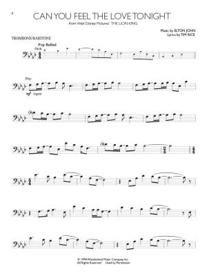 Disney Solos for Trombone/Baritone: Instrumental Play-Along - Book/Audio Online