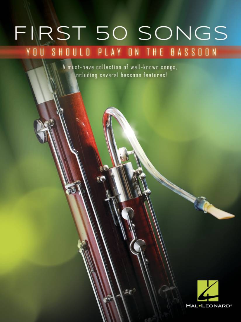 First 50 Songs You Should Play on Bassoon - Book