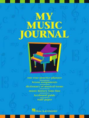 Hal Leonard - My Music Journal: Student Assignment Book - Livre
