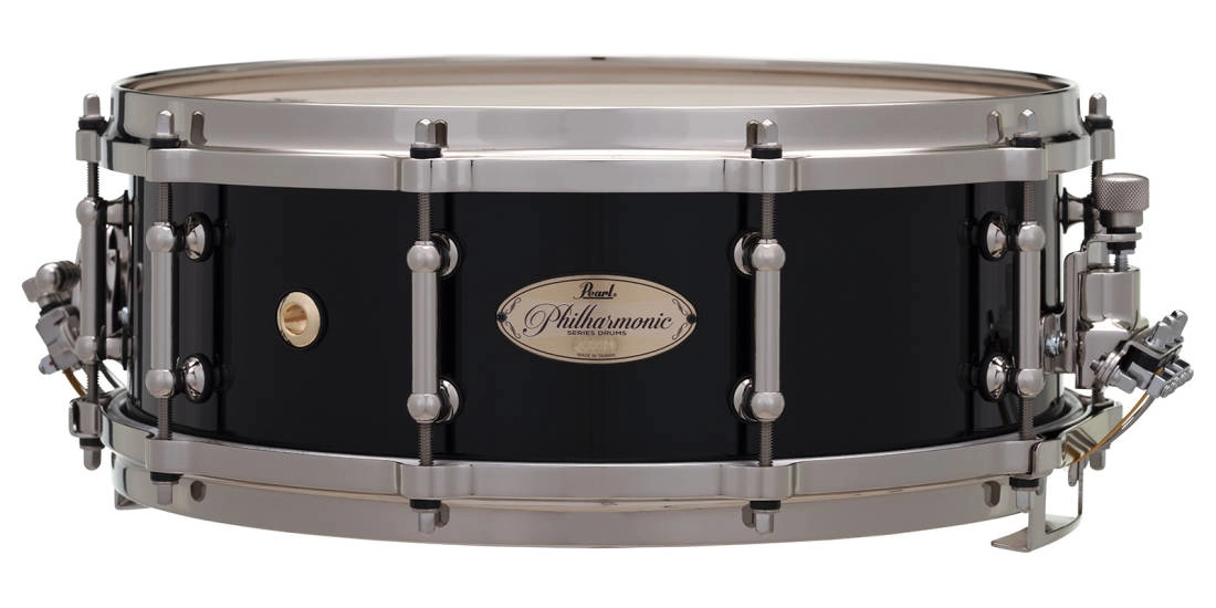 Philharmonic 8-Ply Maple 5x14\'\' Snare Drum - Piano Black