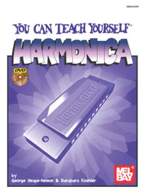 You Can Teach Yourself Harmonica - Heaps-Nelson/Koehler/Duncan - Book/DVD