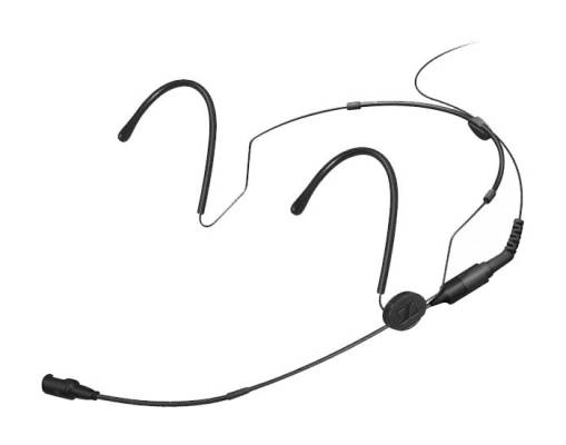 Sennheiser - HSP 4 Cardioid Headset Microphone with 3.5mm Mini Connector - Black