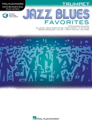 Hal Leonard - Jazz Blues Favorites: Instrumental Play-Along - Trumpet  - Book/Audio Online