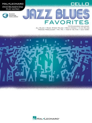 Hal Leonard - Jazz Blues Favorites: Instrumental Play-Along - Cello - Book/Audio Online