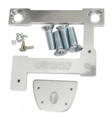 Vibramate - Bigsby B7 Mounting Kit for 335 Arch Top Guitars - Polished Aluminum - Left-Handed