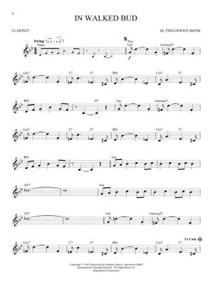 Jazz Classics: Instrumental Play-Along - Clarinet - Book/Audio Online