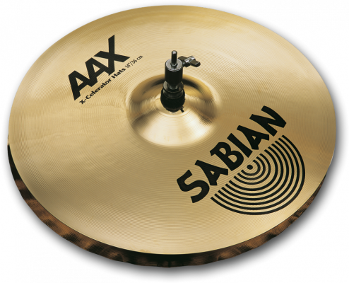 Sabian - AAX X-Celerator Hi-Hats Cymbal - Brilliant - 14 Inch
