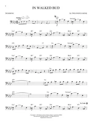 Jazz Classics: Instrumental Play-Along - Trombone - Book/Audio Online