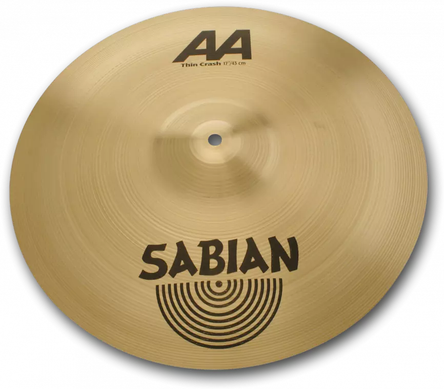 AA Thin Crash Cymbal - Brilliant - 14 Inch