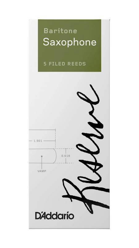 Reserve Baritone Saxophone Reeds (5-Pack) - 3.0+