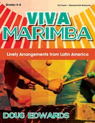 Lorenz Publishing Co. - Viva Marimba - Edwards - Book/CD