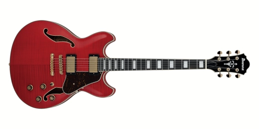 Ibanez - AS93FM Artcore Expressionist Hollow-Body Electric Guitar - Transparent Cherry Red