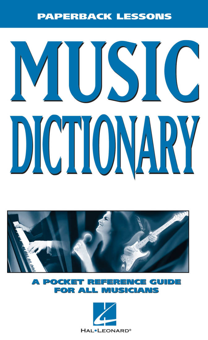 Music Dictionary: Paperback Lessons - Book