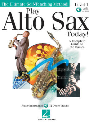 Hal Leonard - Play Alto Sax Today! Level 1 - Livre/Audio en ligne

