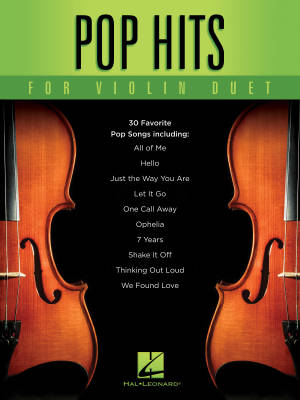 Hal Leonard - Pop Hits for Violin Duet - Book