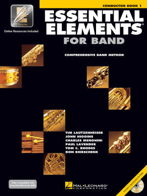 Essential Elements for Band Book 1 - Conductor - Book/CD-ROM/Media Online (EEi)