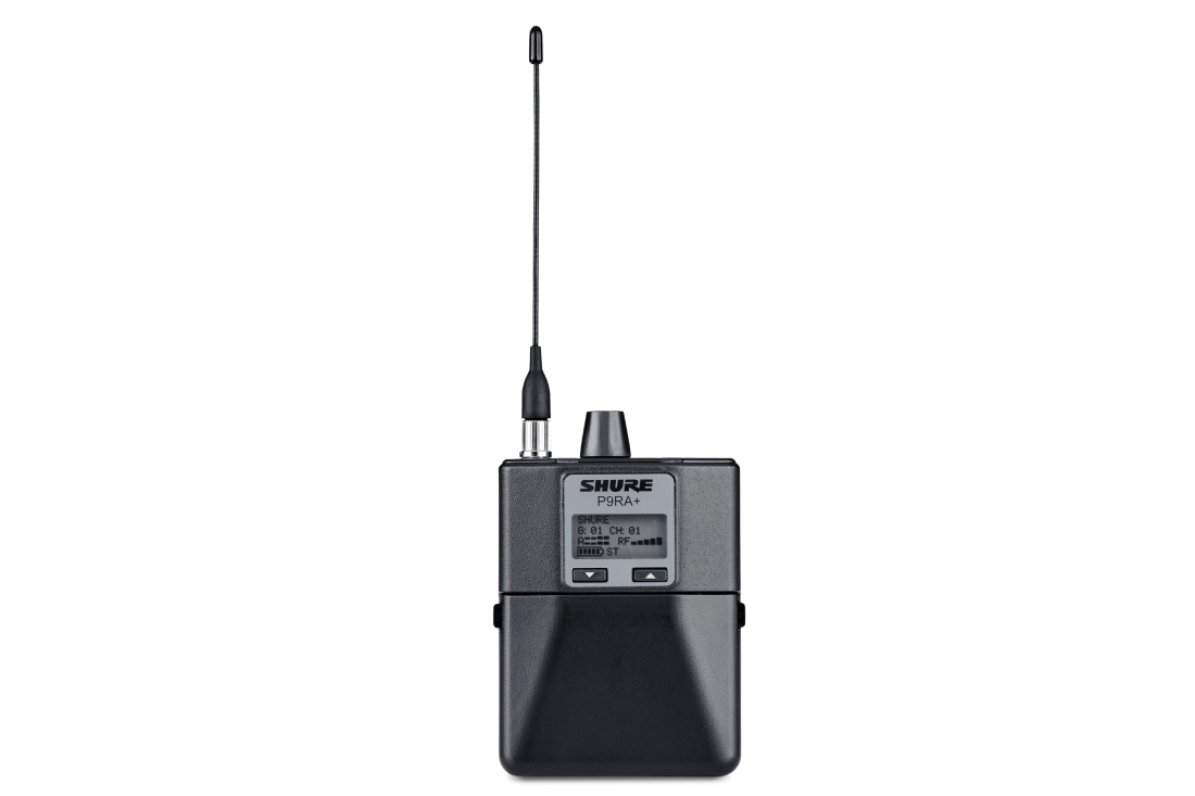 P9RA+ Wireless Bodypack Receiver for PSM900 (G7: 506 to 542 MHz)