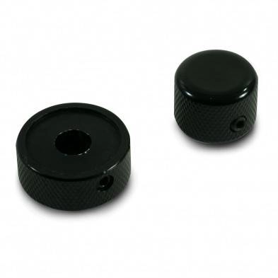 CPLBK Knob Set for Concentric Potentiometers (2) - Black