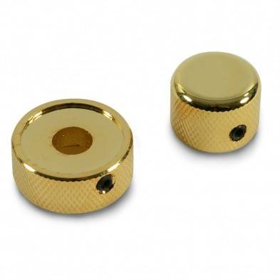 WD Music - CPLGD Knob Set for Concentric Potentiometers (2) - Gold