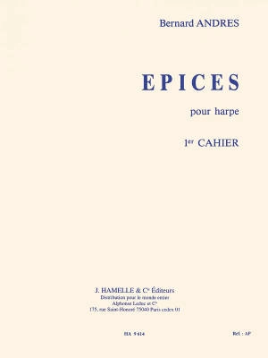 J. Hammelle & Cie Editeurs - Epices, 1er Cahier - Andres - Harp - Book