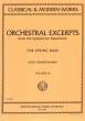 International Music Company - Orchestral Excerpts from the Symphonic Repertoire, Volume III - Zimmerman - String Bass - Book