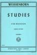 International Music Company - 50 Advanced Studies, Opus 8, Book II - Weissenborn/Kovar - Bassoon - Book