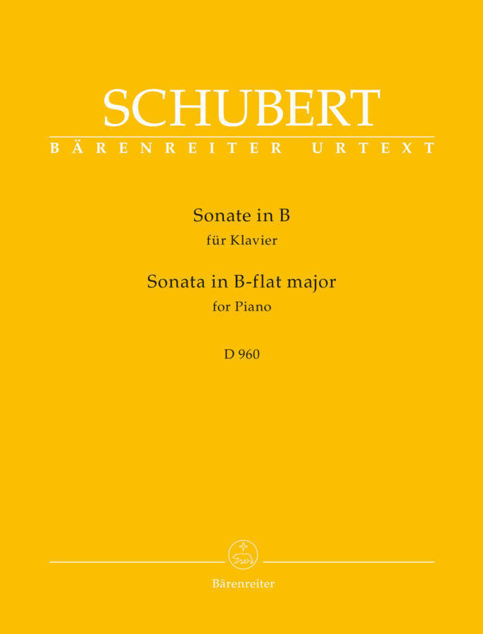 Sonata  in B-flat major D 960 - Schubert/Litschauer - Piano