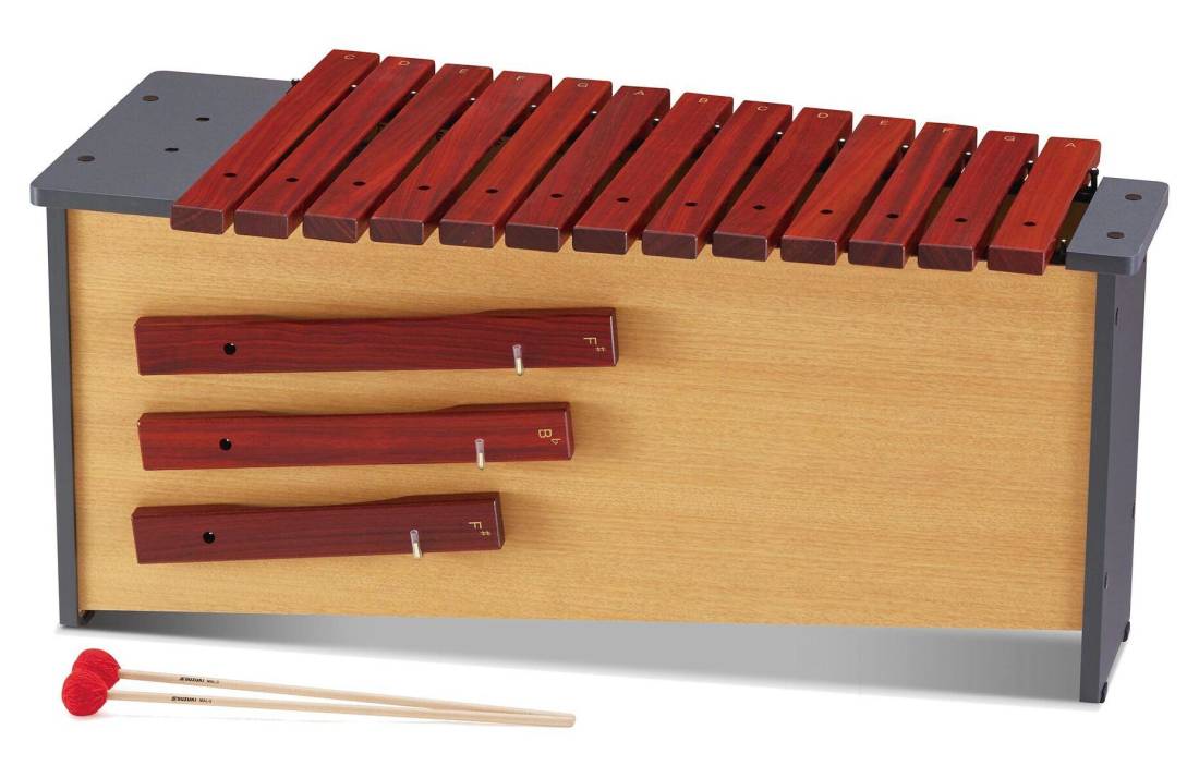 Bass Diatonic Xylophone with Beaters