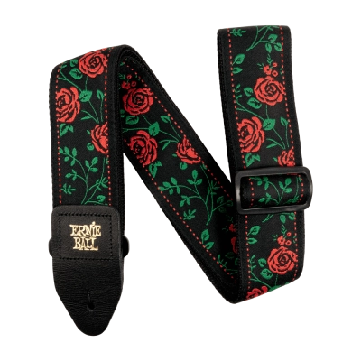 Ernie Ball - Spanish Rose Jacquard Strap