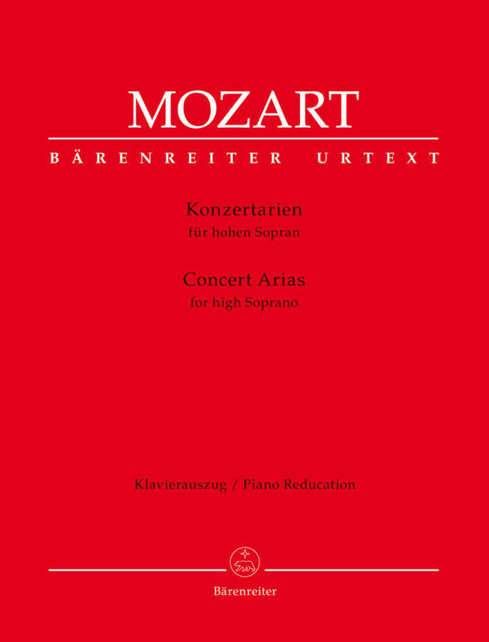 Concert Arias For High Soprano - Mozart/Seedorf/Beyer - Book