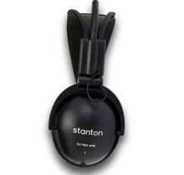 Compact DJ Headphones - Black