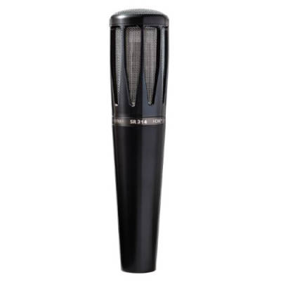 SR314 Cardioid Vocal Microphone - Black with Stainless Mesh