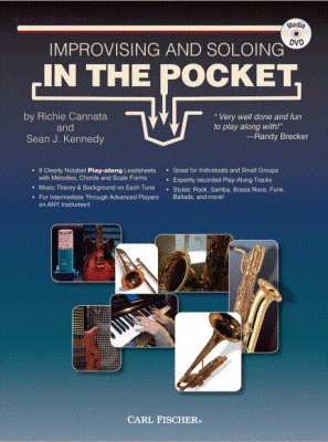 Improvising & Soloing In The Pocket, Bb Inst. - Kennedy/Cannata - Book/DVD