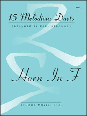 15 Melodious Duets - Strommen - Horn Duets - Book