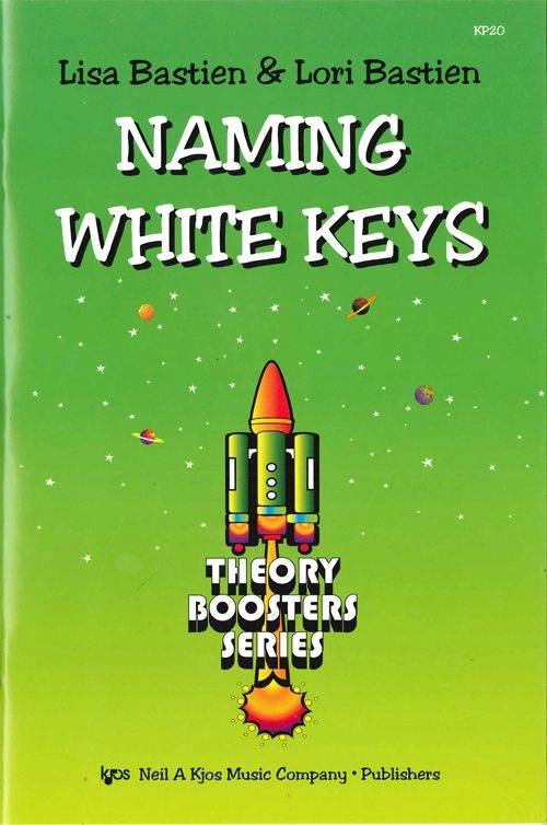 Bastien Theory Boosters: Naming White Keys - Book