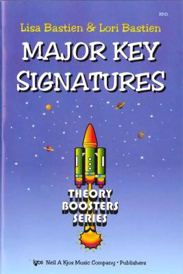 Bastien Theory Boosters: Major Key Signatures - Book