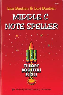 Kjos Music - Bastien Theory Boosters: Middle C Note Speller - Book