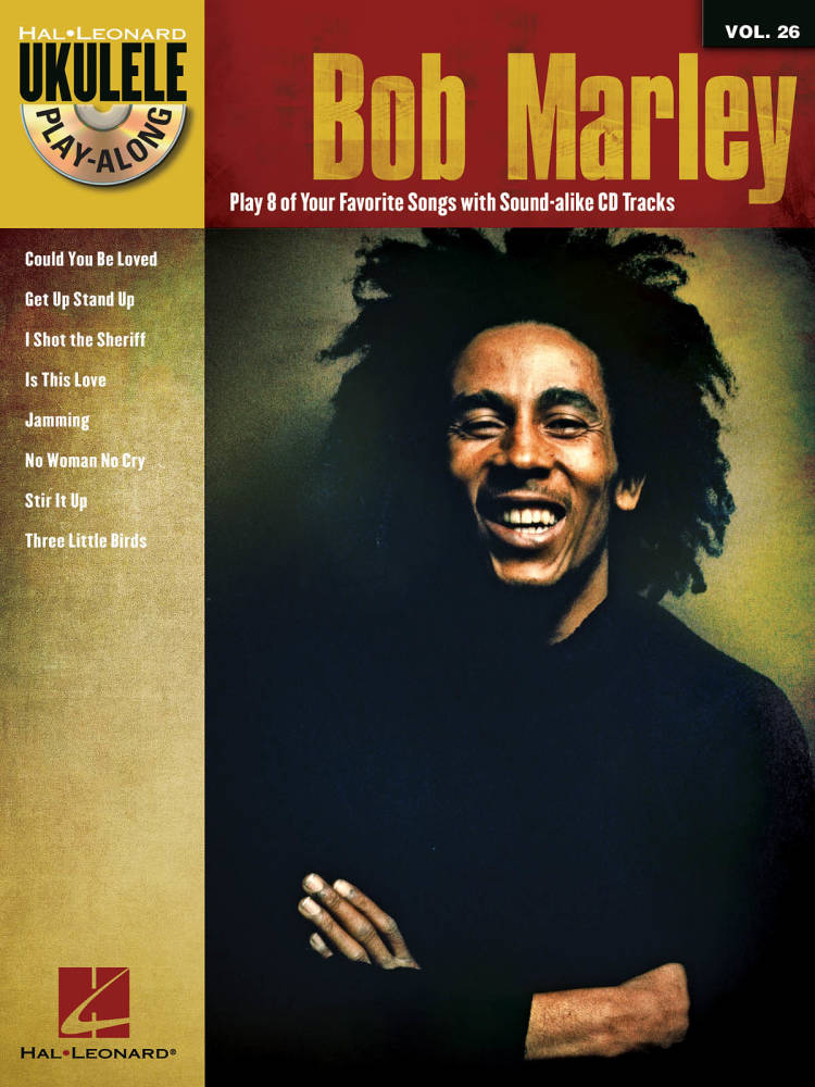 Bob Marley: Ukulele Play-Along Volume 26 - Book/Audio Online