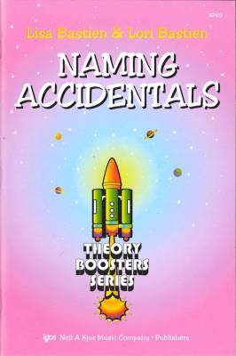 Bastien Theory Boosters: Naming Accidentals - Book