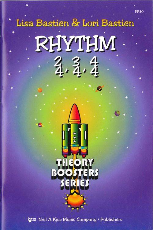 Bastien Theory Boosters: Rhythm 2/4, 3/4, 4/4 - Book