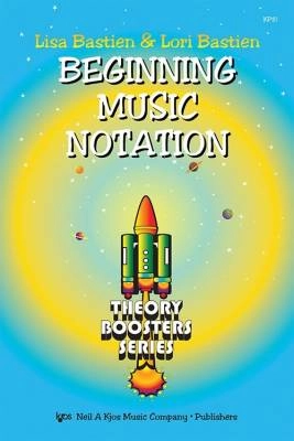 Kjos Music - Bastien Theory Boosters: Beginning Music Notation - Book